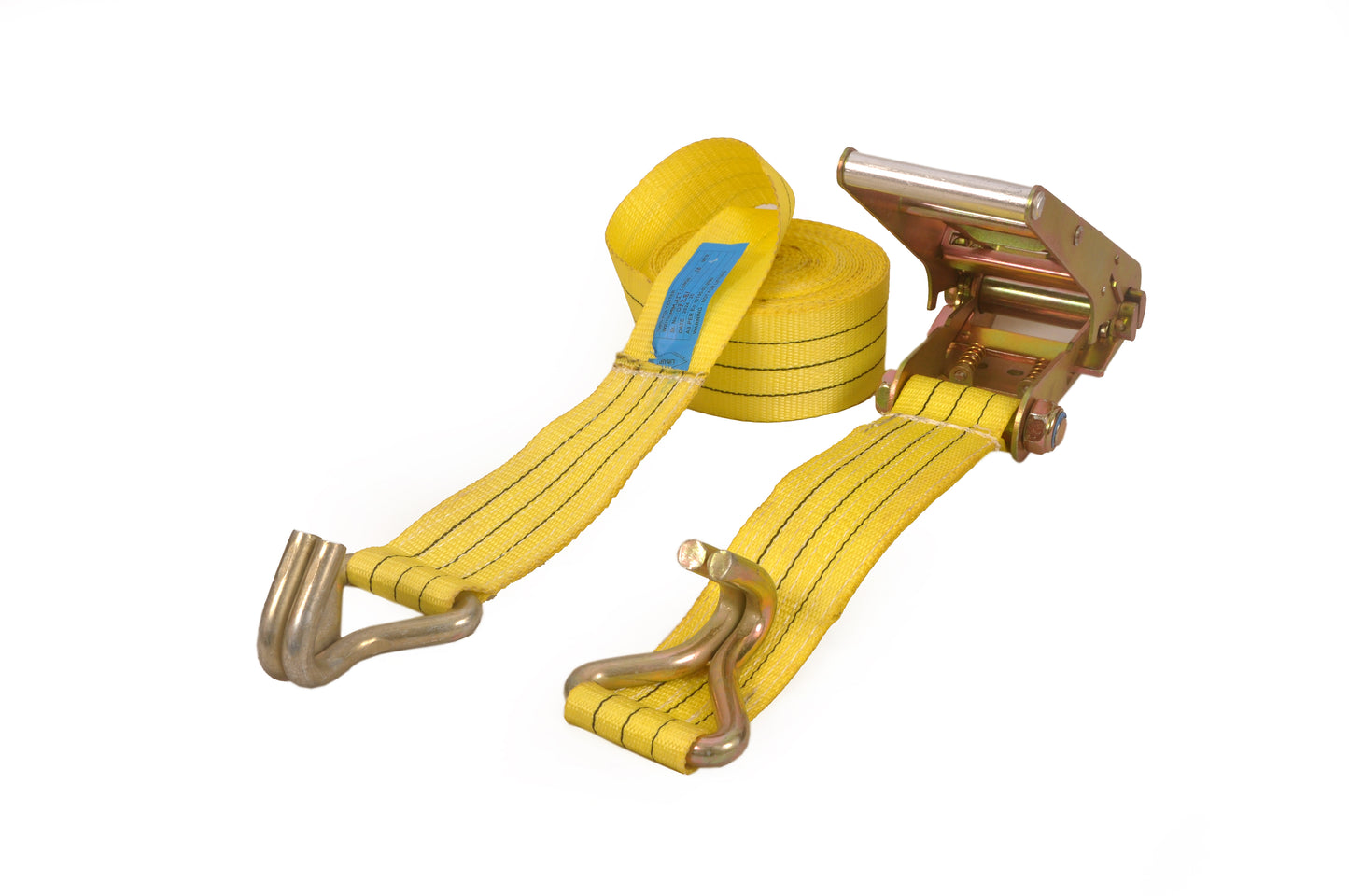 LASHTITE Two Part Type Heavy Cargo Ratchet Straps – 75mm | 10000 kgs