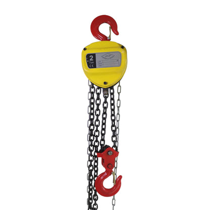 "Lift-UP" Heavy Duty Chain Pulley Block - 2 Ton Capacity, 3 Meters