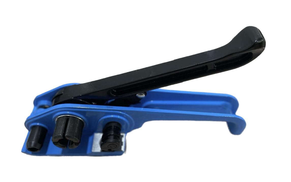 Manual PP/PET Strapping Machine 12-19mm Poly Strapping Tensioner Flexible Packaging Bands Binding Machine Strapping Tool