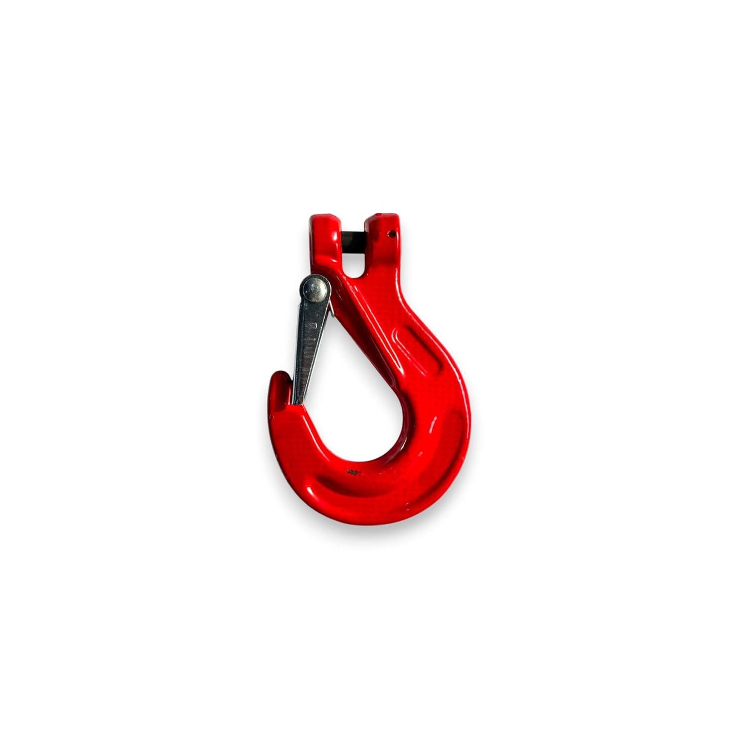 Heavy Duty Clevis Hooks – Grade 80 Alloy Steel Hook with Safety Latch for Chain, Lifting, Rigging & Towing (1 Ton)