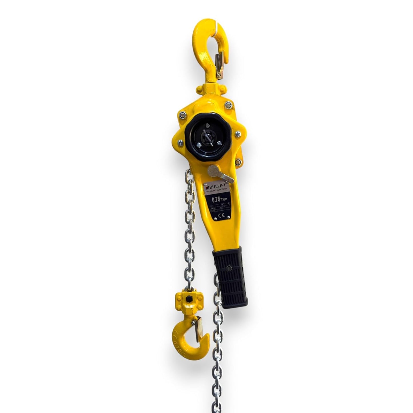 BULLIFT Hand Lever Hoist 0.75 Ton – 1.5 Meter Lift | Heavy Duty Manual Lever Block with Alloy Steel Load Chain | Industrial Chain Puller for Lifting & Rigging