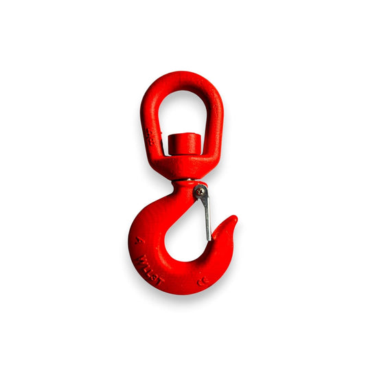 Heavy Duty Swivel Hooks – 360° Rotating Safety Hook for Lifting, Rigging, and Hoisting (1 Ton)