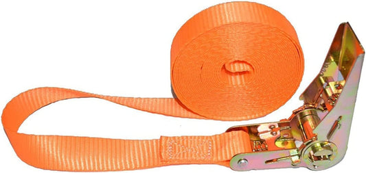 LASHTITE Endless Ratchet Tie Down Straps, Size : 25mm x 5 Mtrs (BS-800 Kgs) Heavy Duty Cargo Tie Downs, Sturdy Polyester Strap Down Ratcheting Securing Straps, Tie-Down Motorcycles, ATV;
