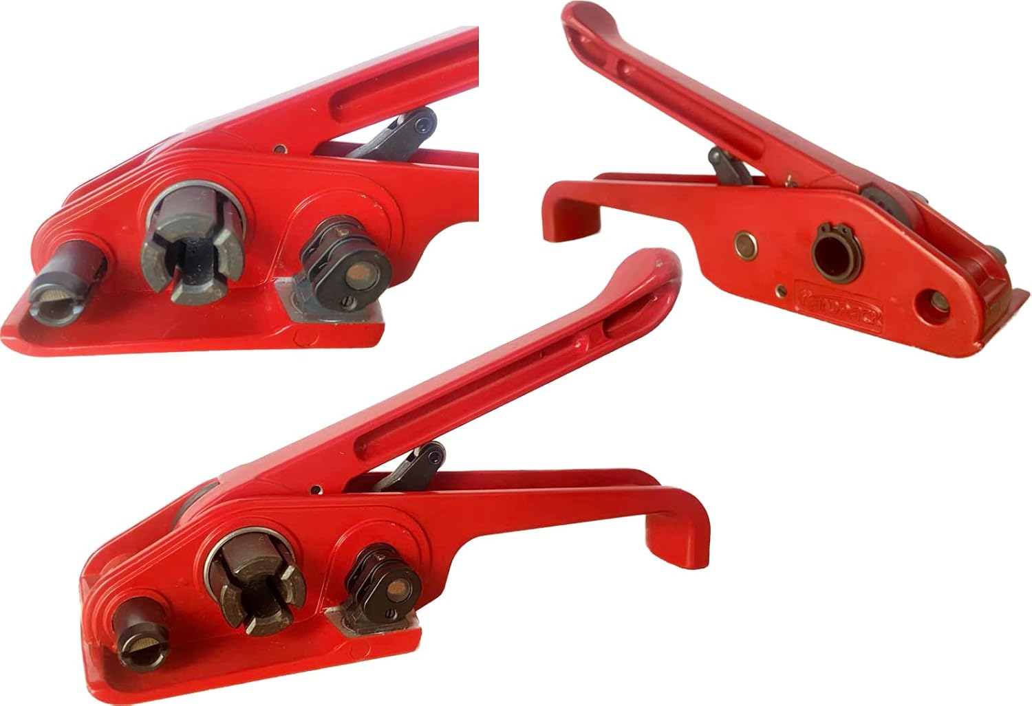 Manual PP/PET Strapping Machine 12-19mm Poly Strapping Tensioner Flexible Packaging Bands Binding Machine Strapping Tool