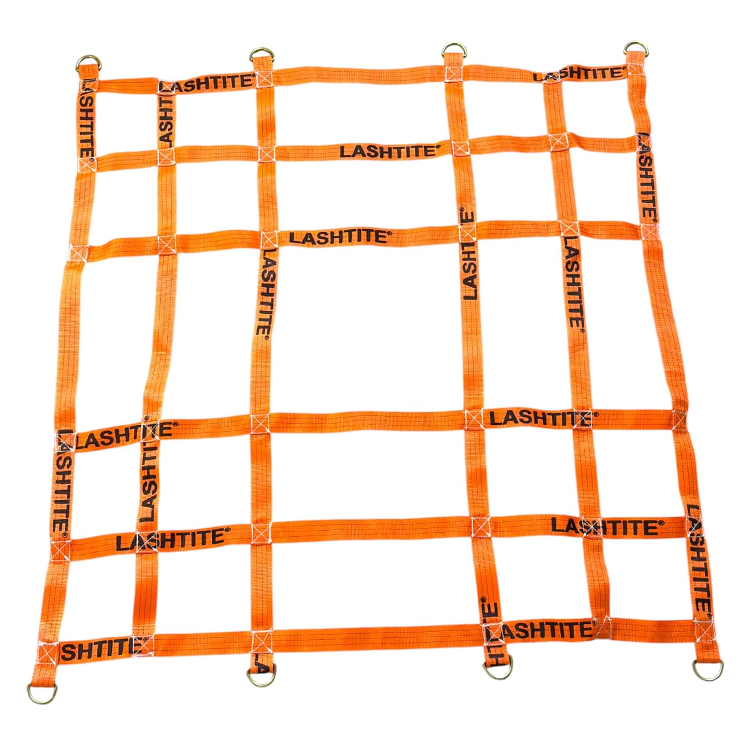 LASHTITE Heavy-Duty Cargo Net with D-Rings | Industrial Load Securing Net for Trucks, Trailers & Logistics
