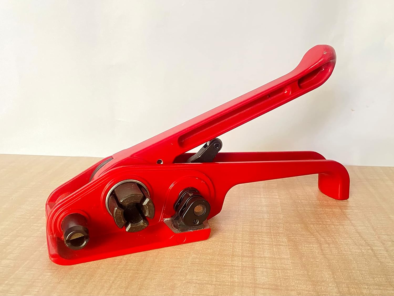 Manual PP/PET Strapping Machine 12-19mm Poly Strapping Tensioner Flexible Packaging Bands Binding Machine Strapping Tool
