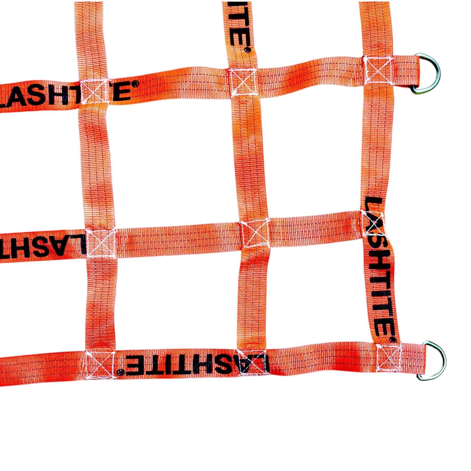 LASHTITE Heavy-Duty Cargo Net with D-Rings | Industrial Load Securing Net for Trucks, Trailers & Logistics