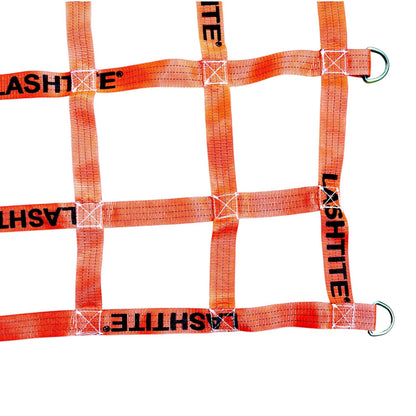 LASHTITE Heavy-Duty Cargo Net with D-Rings | Industrial Load Securing Net for Trucks, Trailers & Logistics