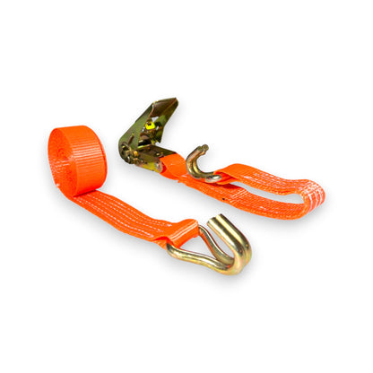 LASHTITE Two Part Type Cargo Ratchet Straps – 25mm (800kg Load Capacity)