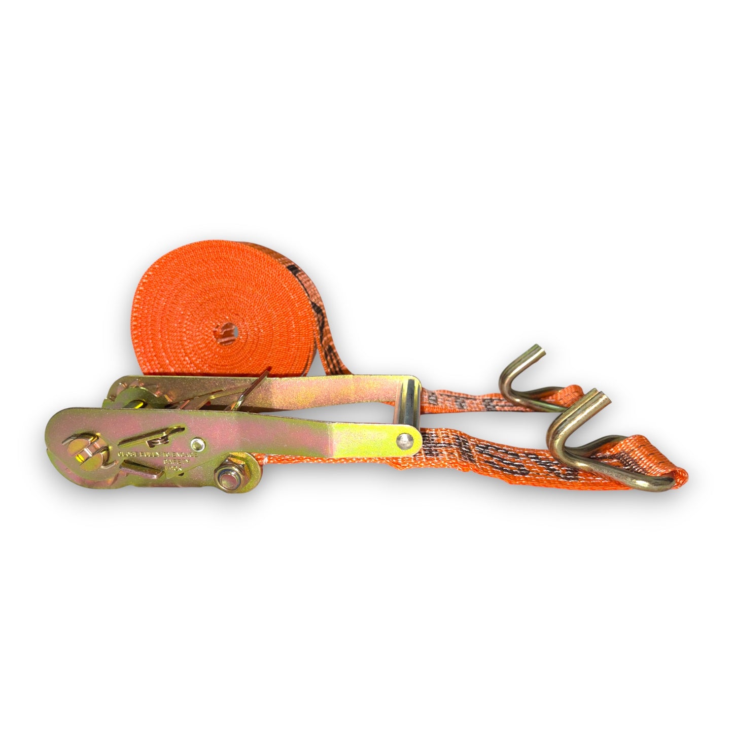LASHTITE Heavy-Duty Ratchet Lashing Belt - Two Part Type with Double J Hooks - 50mm | 3000kg