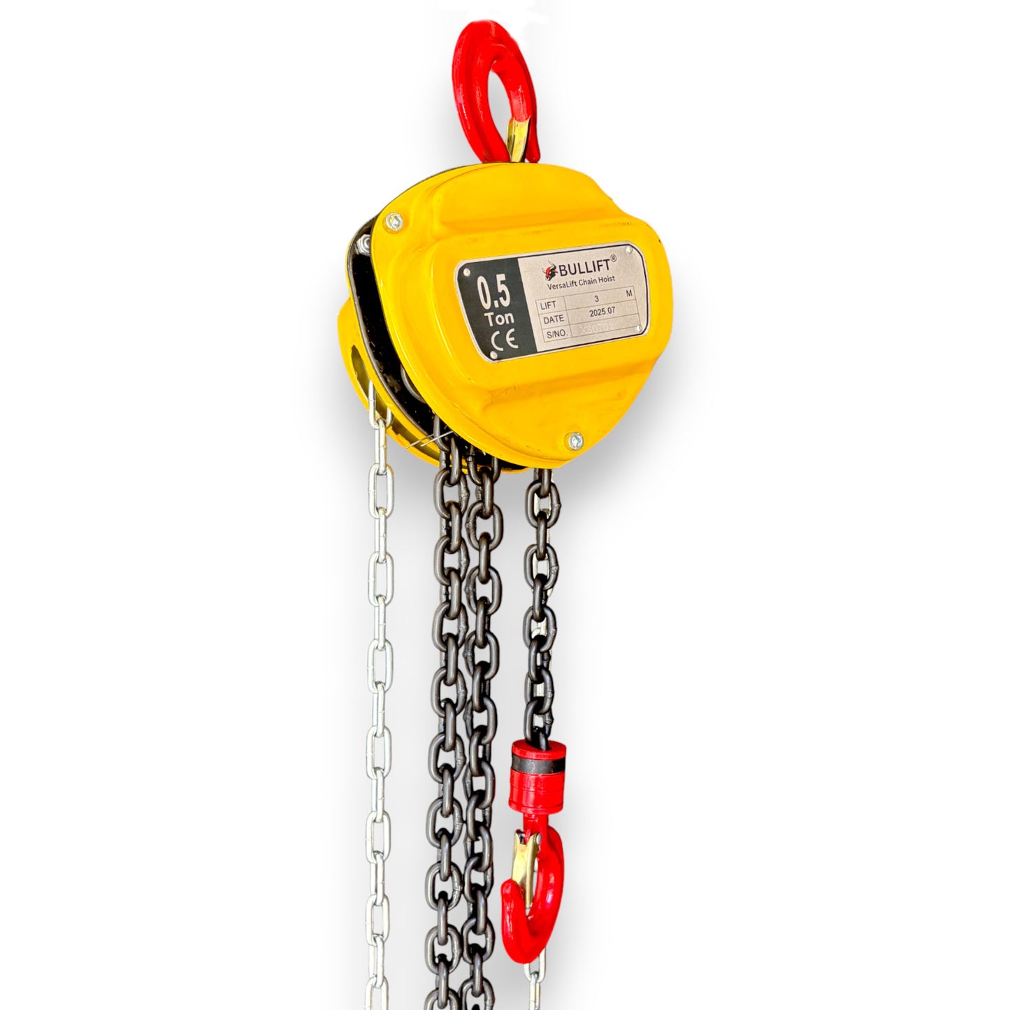 "BULLIFT" Chain Pulley Block - 500 kgs Capacity, 2.8 Meters