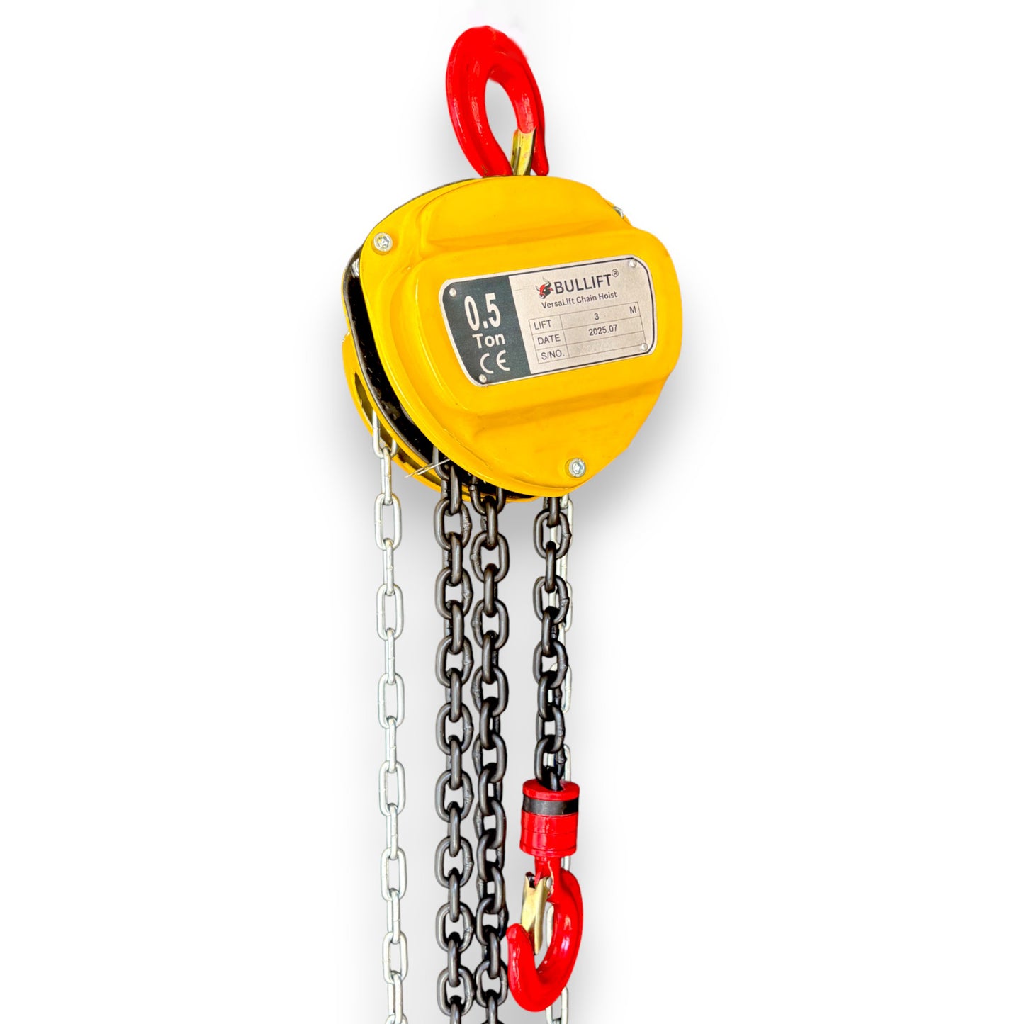"BULLIFT" Chain Pulley Block - 500 kgs Capacity, 2.8 Meters