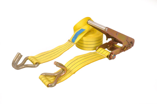 LASHTITE Two Part Type Heavy Cargo Ratchet Straps – 75mm | 10000 kgs
