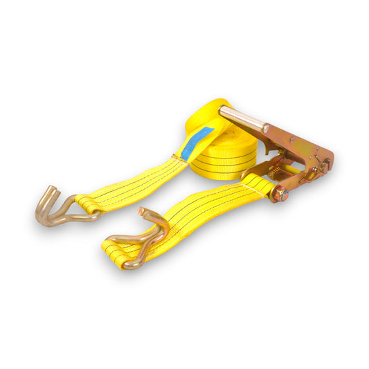 Two Part Type Heavy Cargo Ratchet Straps – 75mm | 10000 kgs